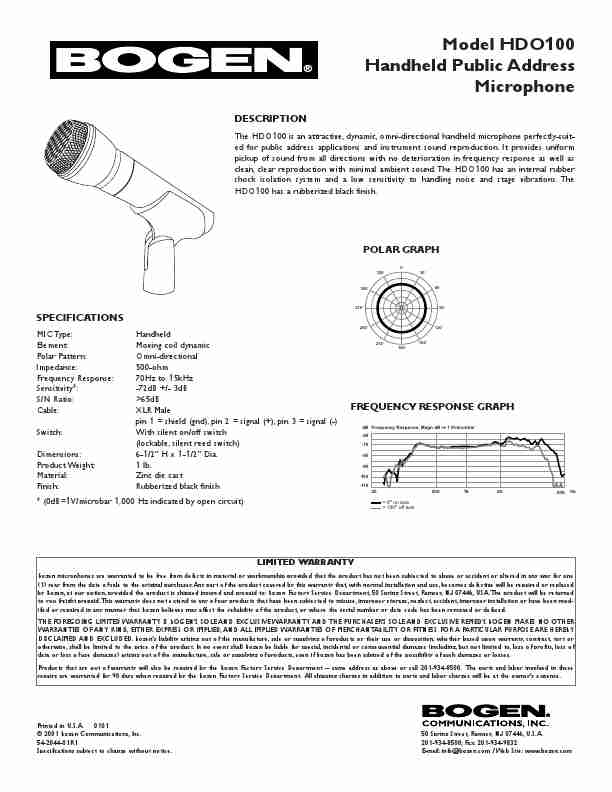 Bogen Microphone HDO100-page_pdf